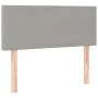 Kopfteil aus hellgrauem Stoff, 100 x 5 x 78/88 cm von vidaXL, Kopf- und Fußteile - Ref: Foro24-345764, Preis: 32,62 €, Rabatt: %