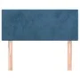 Dunkelblaues Samtkopfteil 90x5x78/88 cm von vidaXL, Kopf- und Fußteile - Ref: Foro24-345762, Preis: 47,65 €, Rabatt: %