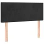 Kopfteil aus schwarzem Samt, 90 x 5 x 78/88 cm von vidaXL, Kopf- und Fußteile - Ref: Foro24-345760, Preis: 39,01 €, Rabatt: %