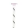 Cuerda para barco trenzada poliéster blanco 10 mmx25 m de vidaXL, Sogas y cuerdas metálicas - Ref: Foro24-152771, Precio: 17,...