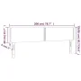 Headboards 2 units of light gray velvet 100x5x78/88 cm by vidaXL, Headboards and footboards - Ref: Foro24-345998, Price: 40,4...