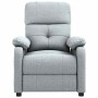 Sillón reclinable de tela gris claro en Sillones | Comprar online en Foru.es