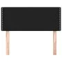 Kopfteil aus schwarzem Stoff, 80x5x78/88 cm von vidaXL, Kopf- und Fußteile - Ref: Foro24-345866, Preis: 22,61 €, Rabatt: %
