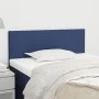 Cabecero de tela azul 100x5x78/88 cm de vidaXL, Cabeceros y pies de cama - Ref: Foro24-345770, Precio: 39,59 €, Descuento: %
