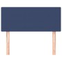 Cabecero de tela azul 100x5x78/88 cm de vidaXL, Cabeceros y pies de cama - Ref: Foro24-345770, Precio: 40,18 €, Descuento: %