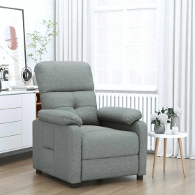 Sillón reclinable de tela gris oscuro en Sillones | Comprar online en Foru.es