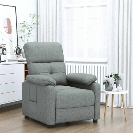 Sillón reclinable de tela gris oscuro en Sillones | Comprar online en Foru.es