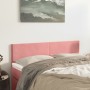 Cabeceros 2 unidades terciopelo rosa 72x5x78/88 cm de vidaXL, Cabeceros y pies de cama - Ref: Foro24-345803, Precio: 62,92 €,...