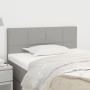 Cabecero de tela gris claro 100x5x78/88 cm de vidaXL, Cabeceros y pies de cama - Ref: Foro24-346032, Precio: 41,66 €, Descuen...