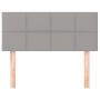 Cabecero de tela gris claro 100x5x78/88 cm de vidaXL, Cabeceros y pies de cama - Ref: Foro24-346032, Precio: 41,66 €, Descuen...