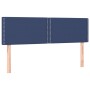 Cabeceros 2 unidades tela azul 72x5x78/88 cm de vidaXL, Cabeceros y pies de cama - Ref: Foro24-345930, Precio: 35,26 €, Descu...