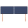 Cabeceros 2 unidades tela azul 72x5x78/88 cm de vidaXL, Cabeceros y pies de cama - Ref: Foro24-345930, Precio: 35,26 €, Descu...