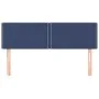 Cabeceros 2 unidades tela azul 72x5x78/88 cm de vidaXL, Cabeceros y pies de cama - Ref: Foro24-345930, Precio: 35,03 €, Descu...