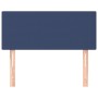 Cabecero de tela azul 80x5x78/88 cm de vidaXL, Cabeceros y pies de cama - Ref: Foro24-345730, Precio: 42,80 €, Descuento: %