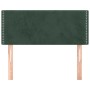 Cabecero de terciopelo verde oscuro 80x5x78/88 cm de vidaXL, Cabeceros y pies de cama - Ref: Foro24-345881, Precio: 22,65 €, ...