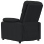 Sillón reclinable de tela negro en Sillones | Comprar online en Foru.es