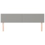 Cabeceros 2 unidades de tela gris claro 90x5x78/88 cm de vidaXL, Cabeceros y pies de cama - Ref: Foro24-345824, Precio: 59,34...
