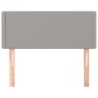 Cabecero de tela gris claro 90x5x78/88 cm de vidaXL, Cabeceros y pies de cama - Ref: Foro24-345884, Precio: 37,58 €, Descuent...