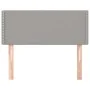 Cabecero de tela gris claro 90x5x78/88 cm de vidaXL, Cabeceros y pies de cama - Ref: Foro24-345884, Precio: 36,75 €, Descuent...
