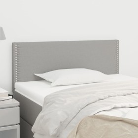 Cabecero de tela gris claro 80x5x78/88 cm de vidaXL, Cabeceros y pies de cama - Ref: Foro24-345864, Precio: 23,12 €, Descuent...