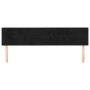 Cabeceros 2 unidades de terciopelo negro 90x5x78/88 cm de vidaXL, Cabeceros y pies de cama - Ref: Foro24-346084, Precio: 70,0...