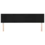 Cabeceros 2 unidades de terciopelo negro 90x5x78/88 cm de vidaXL, Cabeceros y pies de cama - Ref: Foro24-346084, Precio: 68,7...