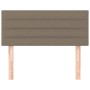 Cabecero de tela gris taupe 100x5x78/88 cm de vidaXL, Cabeceros y pies de cama - Ref: Foro24-346134, Precio: 32,88 €, Descuen...