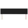 Cabeceros 2 unidades de tela negro 80x5x78/88 cm de vidaXL, Cabeceros y pies de cama - Ref: Foro24-345806, Precio: 56,10 €, D...