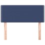 Cabecero de tela azul 100x5x78/88 cm de vidaXL, Cabeceros y pies de cama - Ref: Foro24-345910, Precio: 30,88 €, Descuento: %