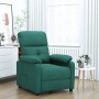Sillón reclinable de tela verde oscuro en Sillones | Comprar online en Foru.es