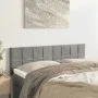 Cabeceros 2 unidades terciopelo gris claro 72x5x78/88 cm de vidaXL, Cabeceros y pies de cama - Ref: Foro24-346054, Precio: 63...