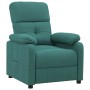 Sillón reclinable de tela verde oscuro en Sillones | Comprar online en Foru.es