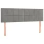 Cabeceros 2 unidades terciopelo gris claro 72x5x78/88 cm de vidaXL, Cabeceros y pies de cama - Ref: Foro24-346054, Precio: 63...