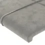 Cabeceros 2 unidades terciopelo gris claro 72x5x78/88 cm de vidaXL, Cabeceros y pies de cama - Ref: Foro24-346054, Precio: 63...