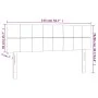 Cabeceros 2 unidades terciopelo gris claro 72x5x78/88 cm de vidaXL, Cabeceros y pies de cama - Ref: Foro24-346054, Precio: 63...