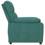 Sillón reclinable de tela verde oscuro en Sillones | Comprar online en Foru.es