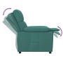 Sillón reclinable de tela verde oscuro en Sillones | Comprar online en Foru.es
