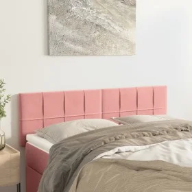 Kopfteile 2 Einheiten rosa Samt 72x5x78/88 cm von vidaXL, Kopf- und Fußteile - Ref: Foro24-346059, Preis: 58,85 €, Rabatt: %