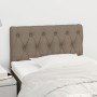 Cabecero de tela gris taupe 80x7x78/88 cm de vidaXL, Cabeceros y pies de cama - Ref: Foro24-346302, Precio: 44,60 €, Descuent...