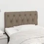 Cabecero de tela gris taupe 80x7x78/88 cm de vidaXL, Cabeceros y pies de cama - Ref: Foro24-346302, Precio: 43,92 €, Descuent...