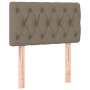 Cabecero de tela gris taupe 80x7x78/88 cm de vidaXL, Cabeceros y pies de cama - Ref: Foro24-346302, Precio: 44,60 €, Descuent...