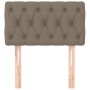 Cabecero de tela gris taupe 80x7x78/88 cm de vidaXL, Cabeceros y pies de cama - Ref: Foro24-346302, Precio: 44,60 €, Descuent...