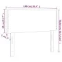Dunkelgrünes Samtkopfteil 100x5x78/88 cm von vidaXL, Kopf- und Fußteile - Ref: Foro24-345921, Preis: 26,83 €, Rabatt: %