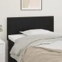 Black synthetic leather headboard 100x5x78/88 cm by vidaXL, Headboards and footboards - Ref: Foro24-345772, Price: 27,14 €, D...