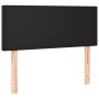 Cabecero de cuero sintético negro 100x5x78/88 cm de vidaXL, Cabeceros y pies de cama - Ref: Foro24-345772, Precio: 27,38 €, D...
