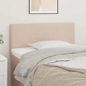 Kopfteil aus Cappuccino-Kunstleder, 100 x 5 x 78/88 cm von vidaXL, Kopf- und Fußteile - Ref: Foro24-345777, Preis: 40,87 €, R...