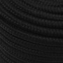 Cuerda de trabajo poliéster negro 14 mm 100 m de vidaXL, Sogas y cuerdas metálicas - Ref: Foro24-152832, Precio: 82,12 €, Des...