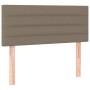 Cabecero de tela gris taupe 90x5x78/88 cm de vidaXL, Cabeceros y pies de cama - Ref: Foro24-346120, Precio: 40,38 €, Descuent...