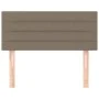 Cabecero de tela gris taupe 90x5x78/88 cm de vidaXL, Cabeceros y pies de cama - Ref: Foro24-346120, Precio: 39,36 €, Descuent...