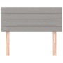 Cabecero de tela gris claro 80x5x78/88 cm de vidaXL, Cabeceros y pies de cama - Ref: Foro24-346102, Precio: 34,88 €, Descuent...